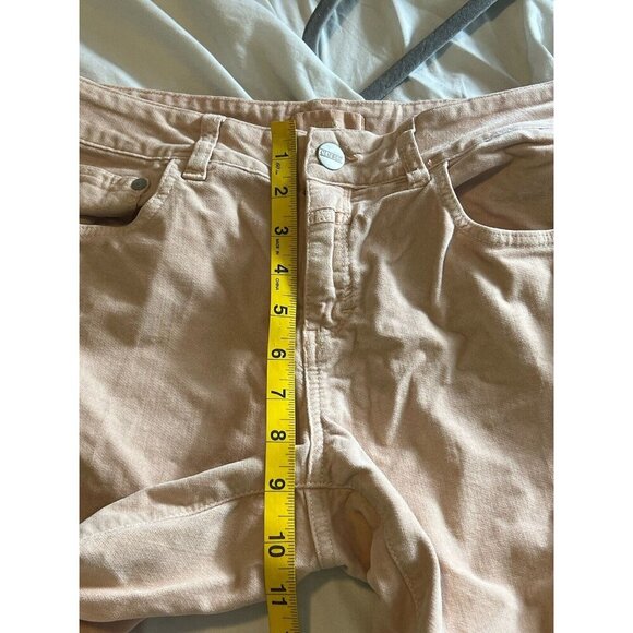 Closed Baker Light Pink Velvet Skinny Pants Size 30 - Picture 11 of 13